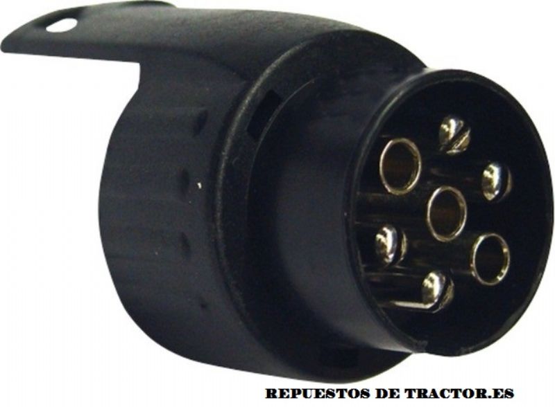 ADAPTADOR 7 CLAVIJAS MACHO 13 HEMBRA