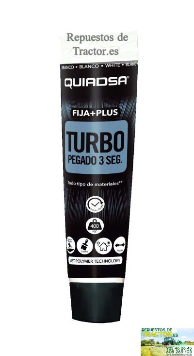 FIJA+PLUS TURBO BLANCO 150GR