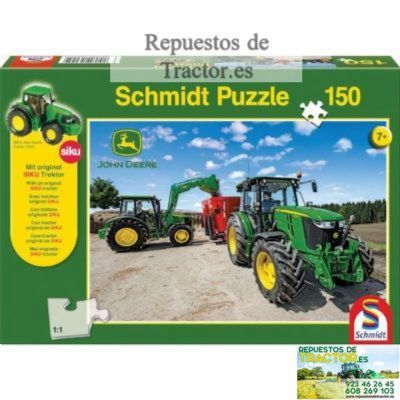 JUGUETE PUZZLE TRACTORES SERIE 5M 