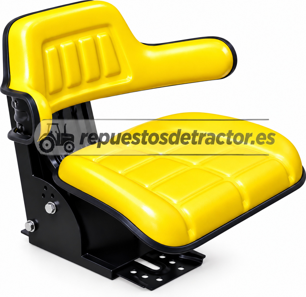 ASIENTO PVC AMARILLO MECANICO